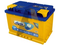 Автомобильный аккумулятор Аком 70R 720A