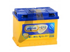 Автомобильный аккумулятор Аком+EFB 60R 600A  Start- Stop