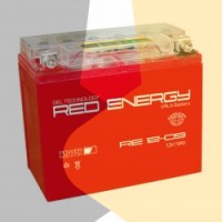 Red Energy DS 12-09, 9Ач, 140А 150x86x108 YTX9-BS, YTX9
