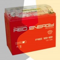 Red Energy DS 12-12, 12Ач, 185А 150x86x131 YTX14-BS, YTX12-BS
