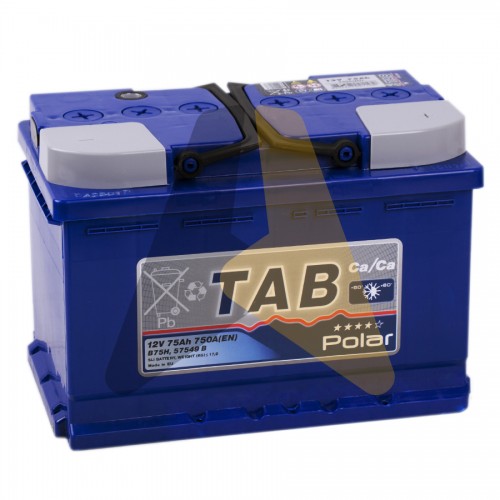 Автомобильный аккумулятор Tab Polar 75R 700A  121075 57549