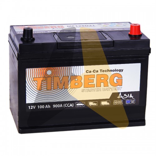 Автомобильный аккумулятор Timberg Asia 125D31L 100R 900A