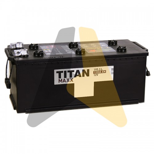 Автомобильный аккумулятор Titan Maxx 195 евро 1350А