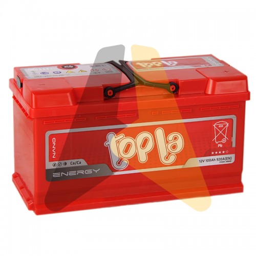 Автомобильный аккумулятор Topla Energy 100R 900A  
