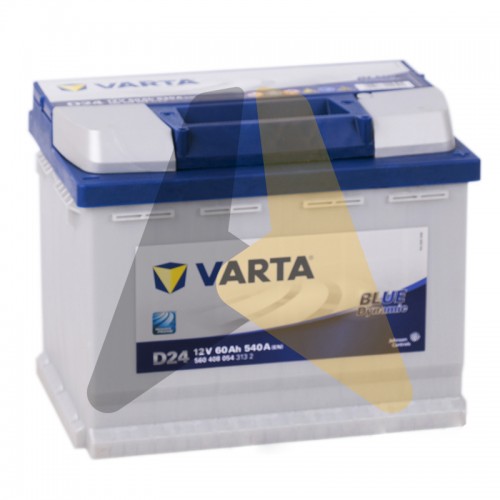 Автомобильный аккумулятор Varta Blue Dynamic D24 60R 540A