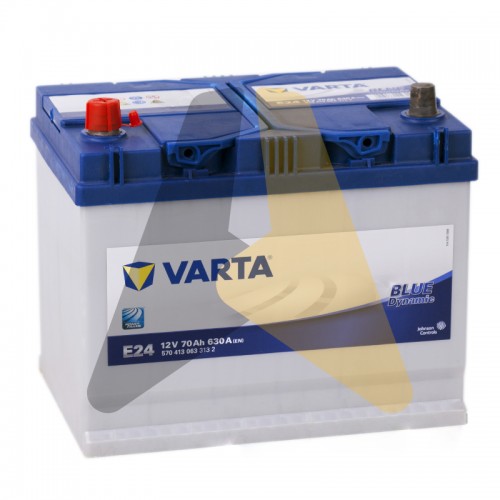 Автомобильный аккумулятор Varta Blue Dynamic E24 70L 630A