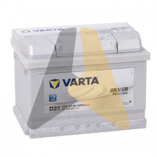 Автомобильный аккумулятор Varta Silver Dynamic D21 61R 600A