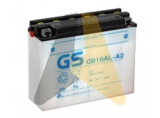 Автомобильный аккумулятор GS CB16AL-A2 YB16AL-A2 - 16 Ач 200A 207x72x164 О.П. Heavy Duty сух.зар. GS YUASA