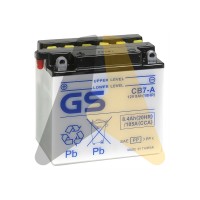 GS CB7-A YB7-A - 8 Ач 105A 136x76x136 П.П. Heavy Duty сух.зар. без компл GS YUASA
