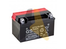 Автомобильный аккумулятор GS GTX7A-BS YTX7A-BS - 6 Ач 105А 151x88x94 П.П. AGM сух.зар. GS YUASA