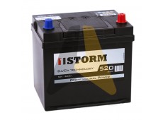 Автомобильный аккумулятор Storm Asia 60R с бортиком 520A