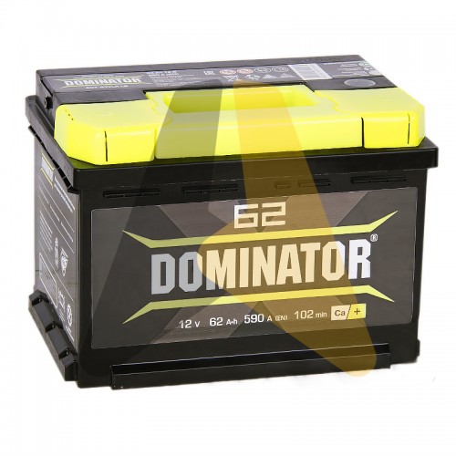 Автомобильный аккумулятор Dominator 62R низ. 550А