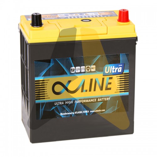 Автомобильный аккумулятор Alphaline Ultra 55B19L 50R 440A