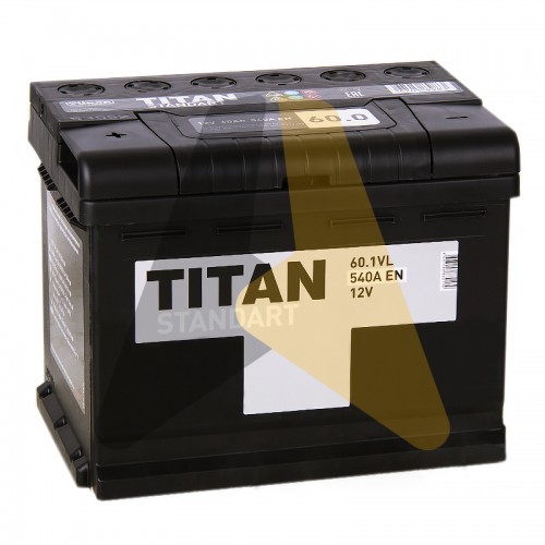 Автомобильный аккумулятор Titan Standart 60L 540A