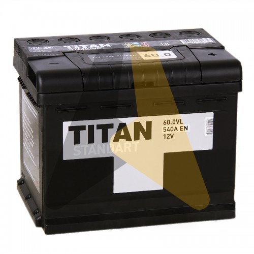 Автомобильный аккумулятор Titan Standart 60R 540A