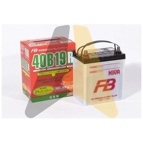Автомобильный аккумулятор FB Super Nova 40B19R 38L 330A