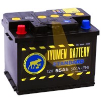Tyumen  Standard 55 Ач П.П. 500A