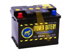 Автомобильный аккумулятор Tyumen  Standard 55 Ач П.П. 500A