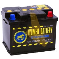 Tyumen  Standard 60 Ач О.П. 520A
