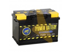 Автомобильный аккумулятор Tyumen  Standard 75 Ач П.П. 630A