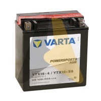 Varta FUNSTART AGM 14 Ач 210А 150x87x161 П.П. 514902022, YTX16-BS сухозар.