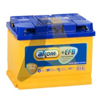 Аком+EFB 62L 580A  Start- Stop