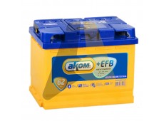 Автомобильный аккумулятор Аком+EFB 62L 580A  Start- Stop