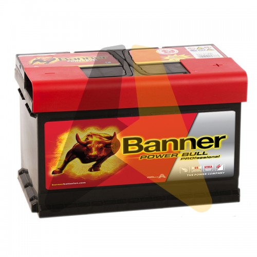 Автомобильный аккумулятор BANNER Power Bull Pro 77 42 77R низ. 680A