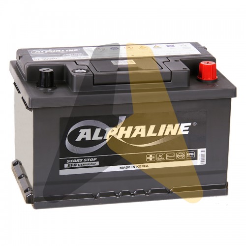 Автомобильный аккумулятор Alphaline EFB 65R 650A  SE 56510 Start-Stop