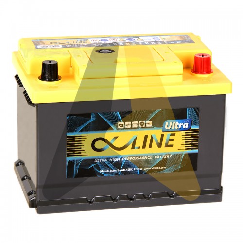 Автомобильный аккумулятор Alphaline Ultra 62R LB2 600A  56200