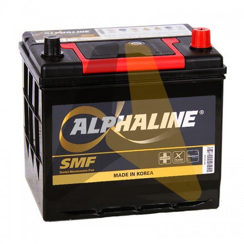 Автомобильный аккумулятор Alphaline Standard 75D23L 65R 580A