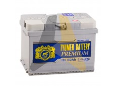 Автомобильный аккумулятор Tyumen  Premium 61 Ач О.П. низ. 540A