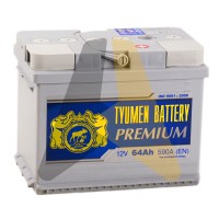 Tyumen  Premium 64 Ач О.П. 590A