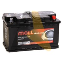 Moll AGM 80R Start-Stop 800A
