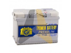 Автомобильный аккумулятор Tyumen  Premium 77 Ач О.П. 640A