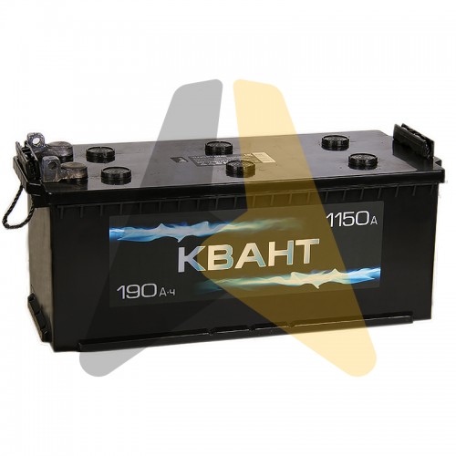 Автомобильный аккумулятор Квант 190 рус болт 1150A