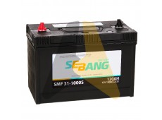 Автомобильный аккумулятор Sebang 31-1000S 120 Ач п.п. 930А  клеммы под гайку