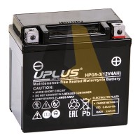 Uplus Nano GEL 4 Ач 70А О.П. YTX5L/YT5L 113x70x105 HPG5-3