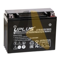 Uplus Super Start AGM 18 Ач  250А О.П. YTX18/Y50-N18L-A/Y50-N18-A3 205x87x162 LT18-3