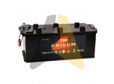 Автомобильный аккумулятор UNIKUM 190 рус болт 1200A