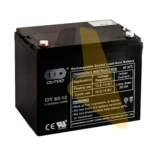 Автомобильный аккумулятор UPS OUTDO VRLA 12V 85 Ah OT85-12 260x169x222