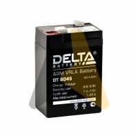 UPS Delta DT 6045 6V 4.5 Ач 70x47x101