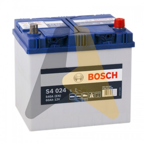 Автомобильный аккумулятор Bosch S4 024 60R 540A