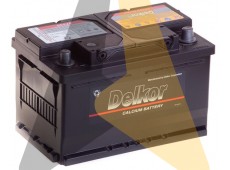 Автомобильный аккумулятор Delkor 57539 75R 650A
