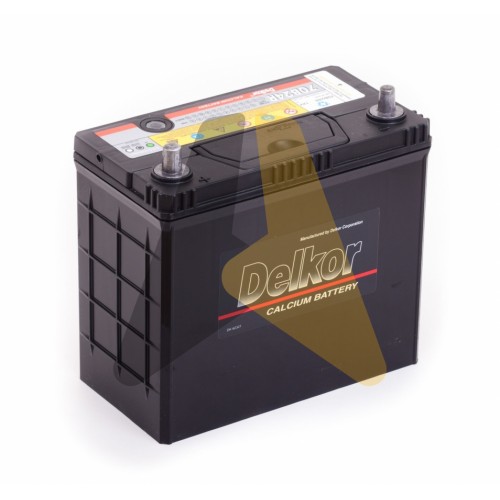 Автомобильный аккумулятор Delkor 70B24R 55L 480A