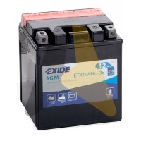 Exide AGM ETX14AHL-BS 12 А·ч 210A