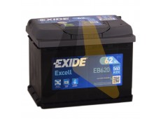 Автомобильный аккумулятор Exide Excell 62R 540A  EB620