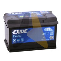Exide Excell 71R 670A  EB712