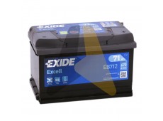 Автомобильный аккумулятор Exide Excell 71R 670A  EB712