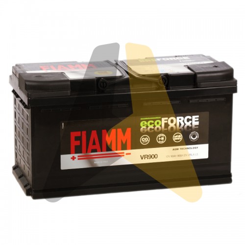 Автомобильный аккумулятор Fiamm Ecoforce AGM 90R 900A  L5 Start-Stop VR900